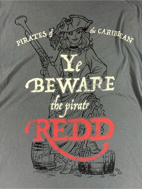 Disney Pirates of the Caribbean Beware Redd 3X